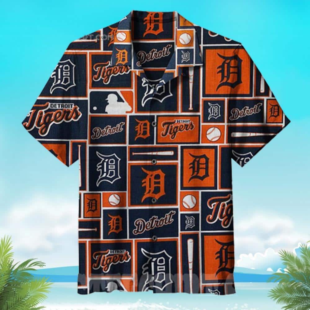 MLB Detroit Tigers Hawaiian Shirt Trendy Street Style Gift For Baseball Fans