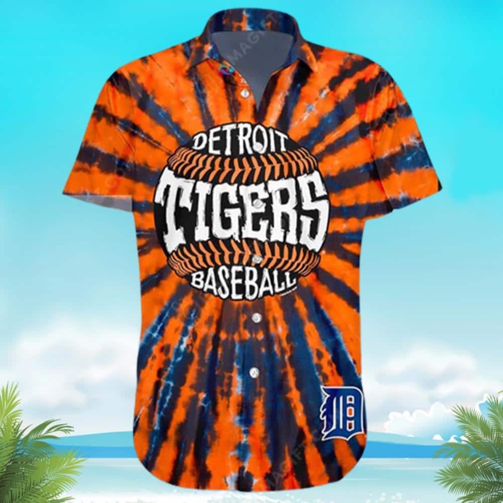 Summer Aloha MLB Detroit Tigers Hawaiian Shirt Colorful Baseball Fans Gift
