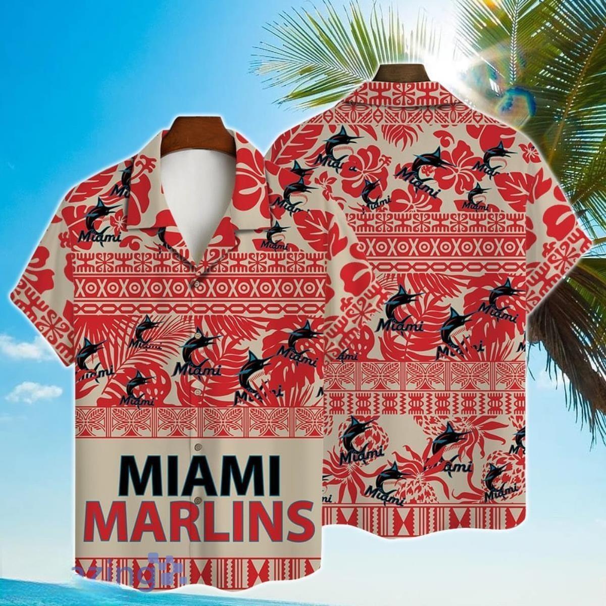 MLB Miami Marlins Hawaiian Shirt Aloha Concept Summer Holiday Gift