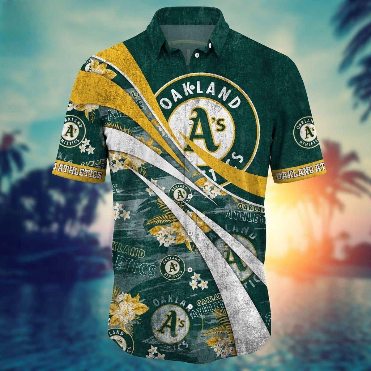 Summer Aloha MLB Oakland Athletics Hawaiian Shirt Timeless Gift For Beach Trip