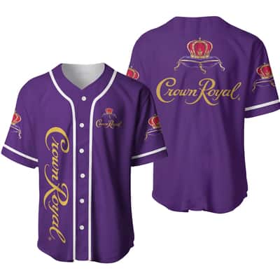 Basic Crown Royal Baseball Jersey Sports Gift For Whisky Lovers