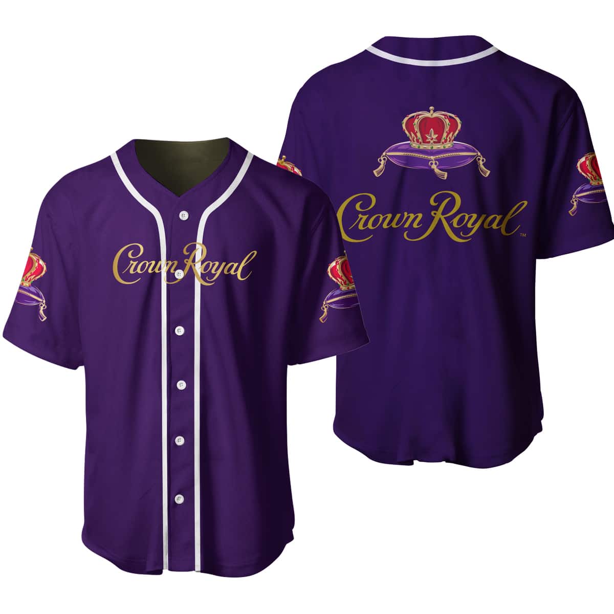Basic Crown Royal Baseball Jersey Gift For Sport Lovers