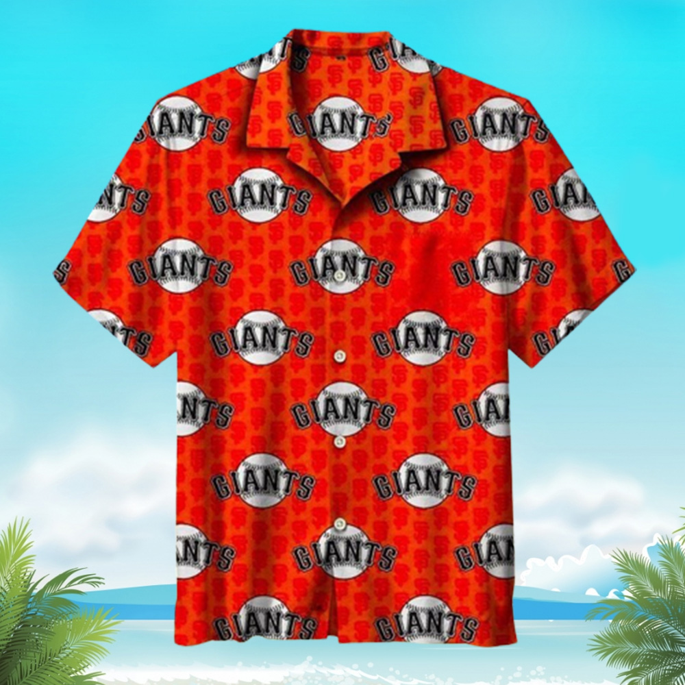 Stylish MLB San Francisco Giants Hawaiian Shirt Attractive Baseball Team Logo Pattern Ideal Summer Aloha Beach Gift For Friend