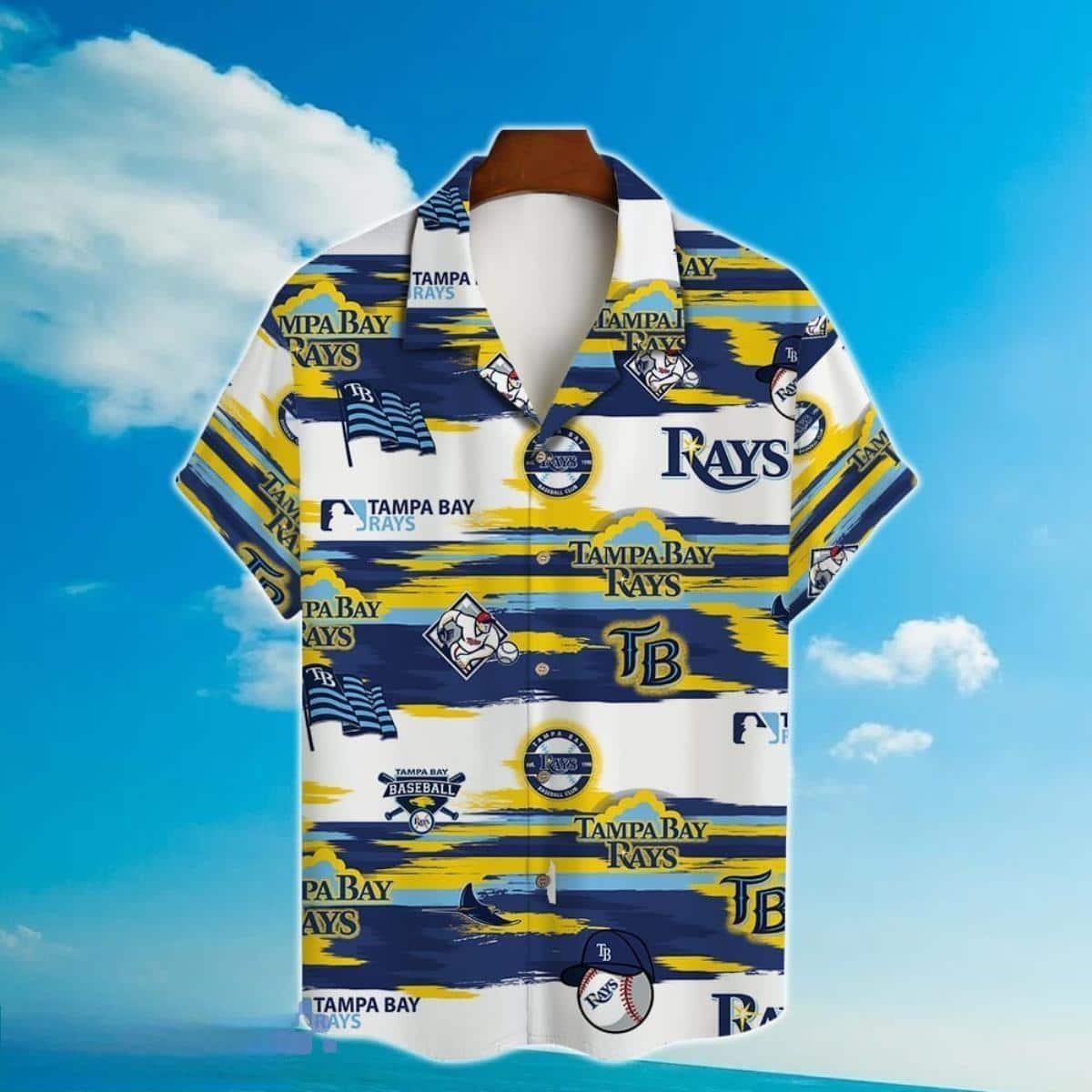 MLB Tampa Bay Rays Hawaiian Shirt Appealing Sky Gift For Summer Lovers