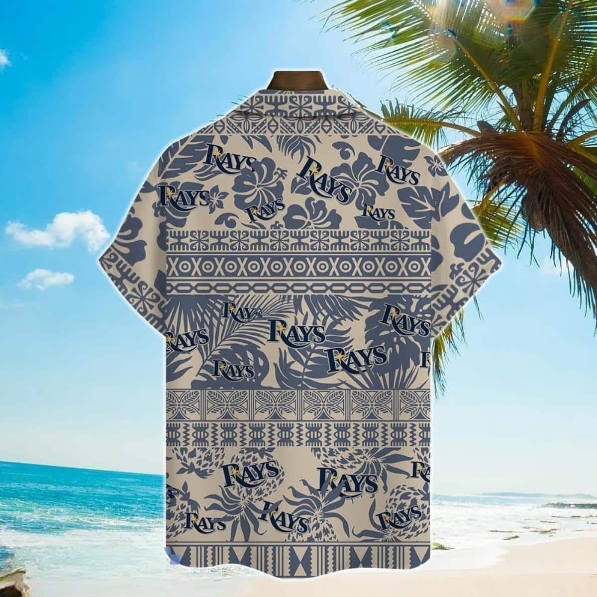 Retro MLB Tampa Bay Rays Hawaiian Shirt Tropical Forest Aloha Summer Gift For Friends