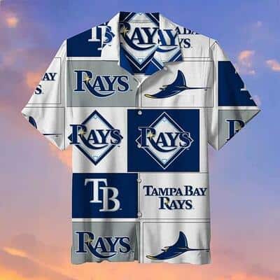 MLB Tampa Bay Rays Hawaiian Shirt Spirit Logo Aloha Summer Gift For Baseball Fans