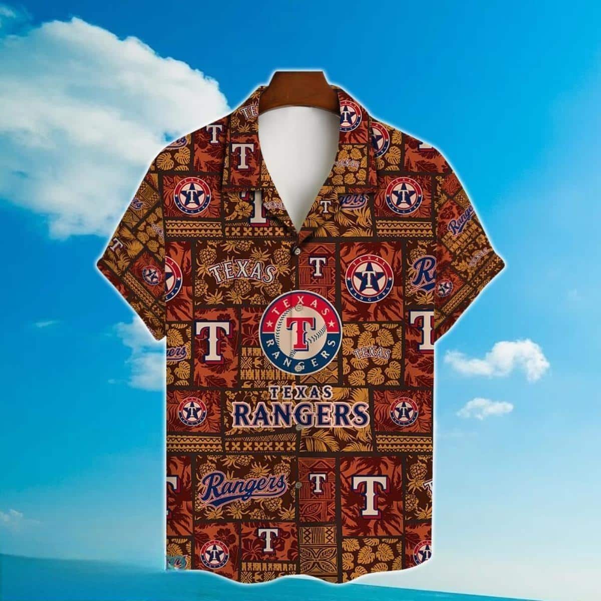 Vintage MLB Texas Rangers Hawaiian Shirt Aloha Concept Trendy Summer Gift
