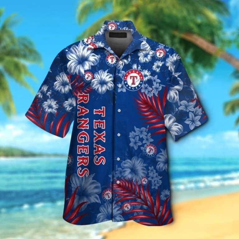 MLB Texas Rangers Hawaiian Shirt Aloha Scenery Summer Lovers Gift