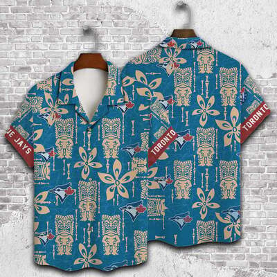 MLB Toronto Blue Jays Hawaiian Shirt Vintage Aloha Summer Gift For Beach Trip