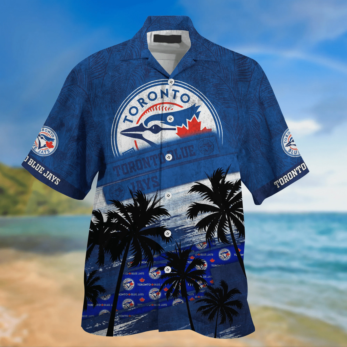 MLB Toronto Blue Jays Hawaiian Shirt Vintage Tropical Forest Trendy Summer Gift