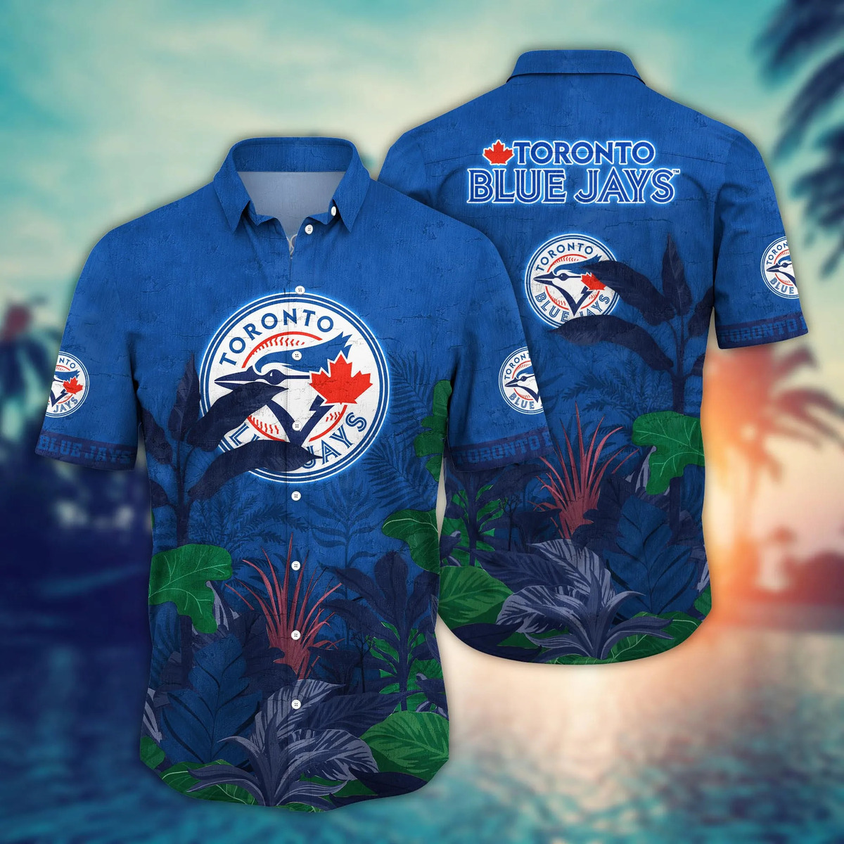 MLB Toronto Blue Jays Hawaiian Shirt Lush Tropical Summer Gift For Baseball Fans