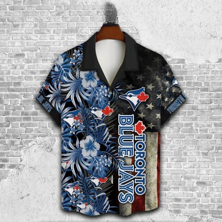 MLB Toronto Blue Jays Hawaiian Shirt Aloha Lush Flora Gift For Beach Trip