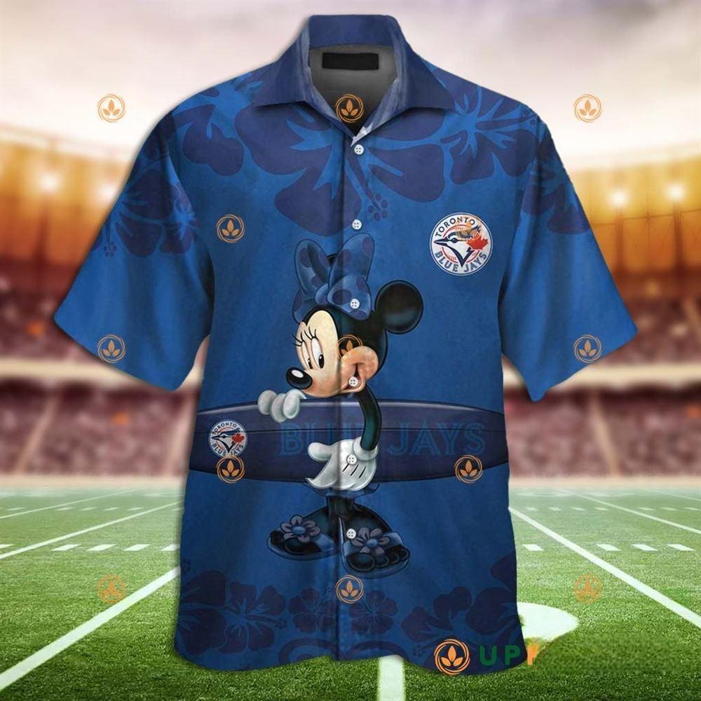 MLB Toronto Blue Jays Hawaiian Shirt Cool Minnie Mouse Gift For Summer Vacation