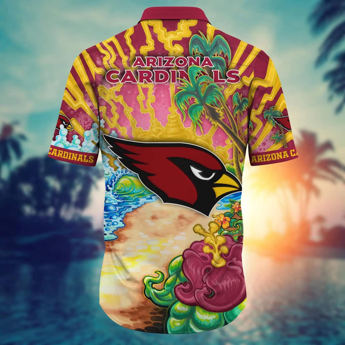 NFL Arizona Cardinals Hawaiian Shirt Tropical Summer Funny Gift For Dad