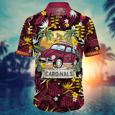NFL Arizona Cardinals Hawaiian Shirt Aloha Colorful Summer Gift For Cool Dad