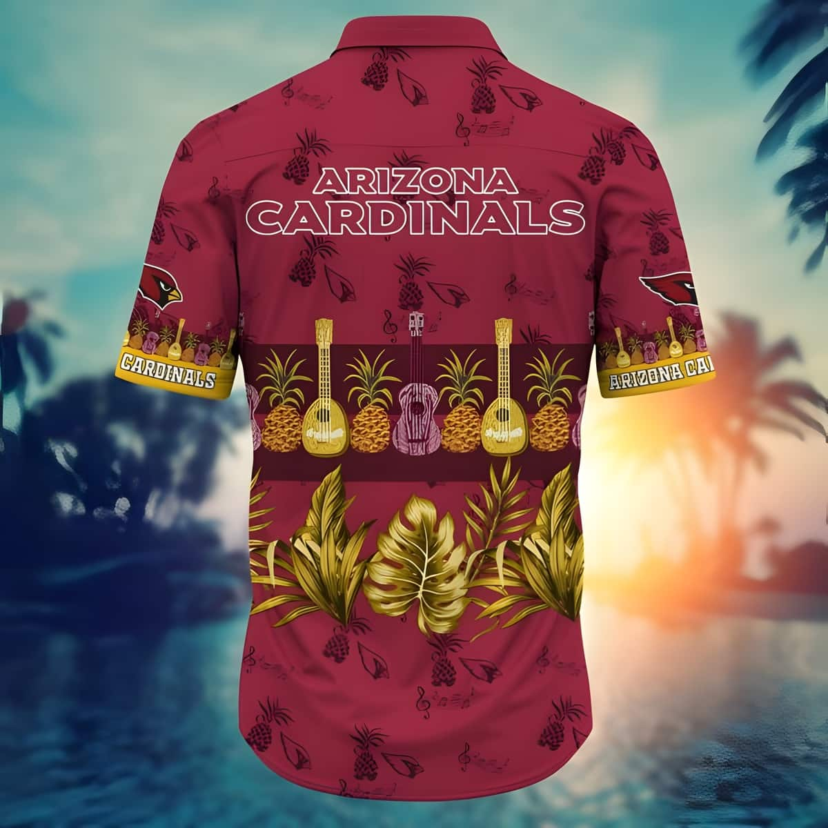 NFL Arizona Cardinals Hawaiian Shirt Various Tropical Forest Gift