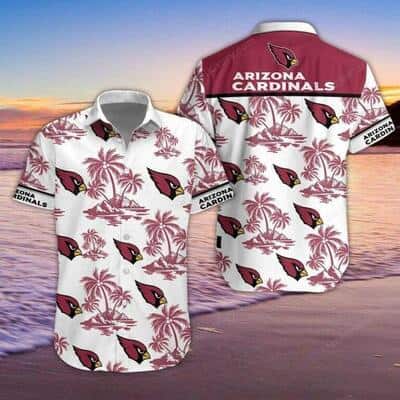 NFL Arizona Cardinals Hawaiian Shirt Palm Island Trendy Gift For Friendship