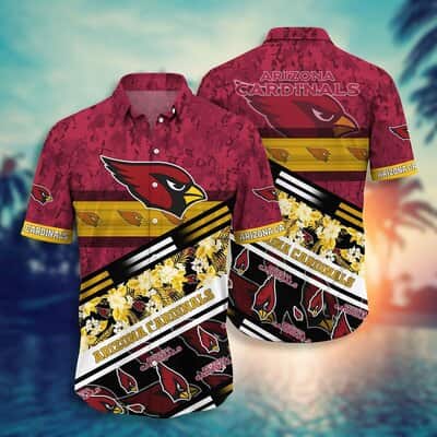 NFL Arizona Cardinals Hawaiian Shirt Game Logo Gift For Great Dad