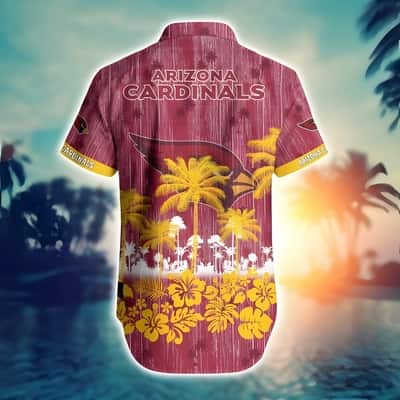 NFL Arizona Cardinals Hawaiian Shirt Aloha Rainforest Cool Gift For Beach Lovers