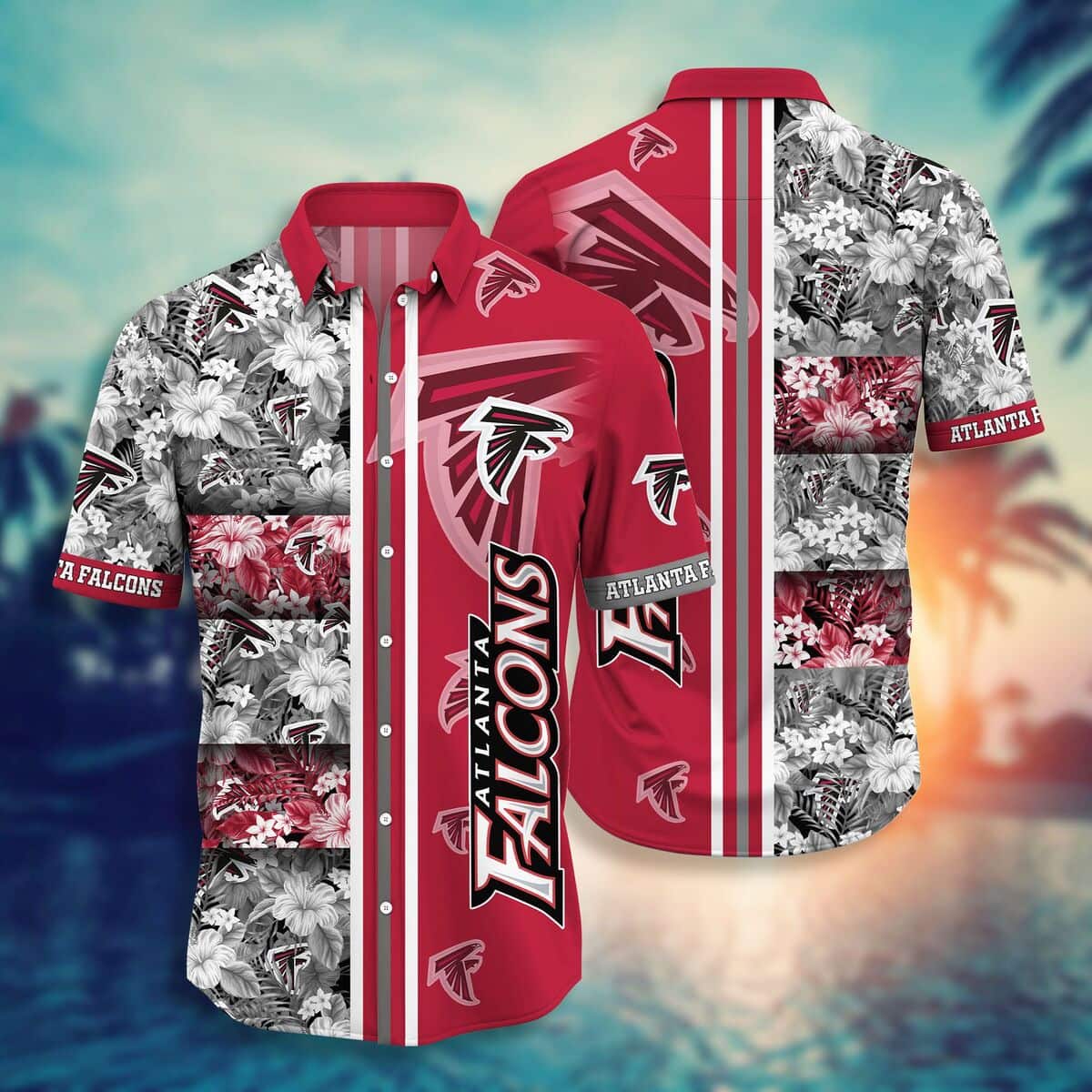 NFL Atlanta Falcons Hawaiian Shirt Dense Forest Aloha Summer Gift