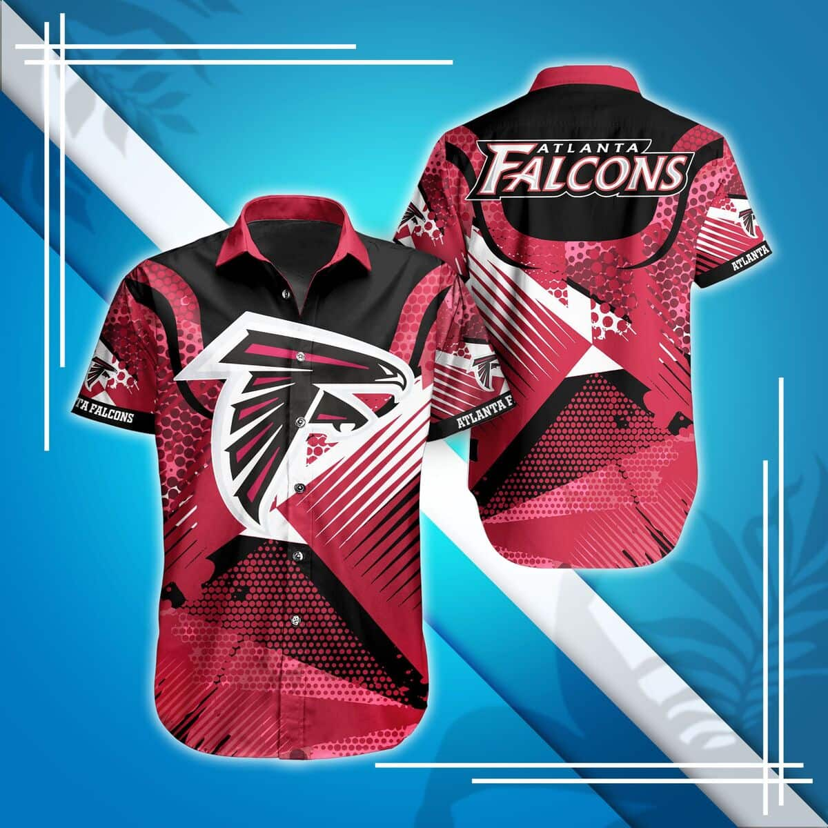 Red NFL Atlanta Falcons Hawaiian Shirt Gift For Loyal Football Fans