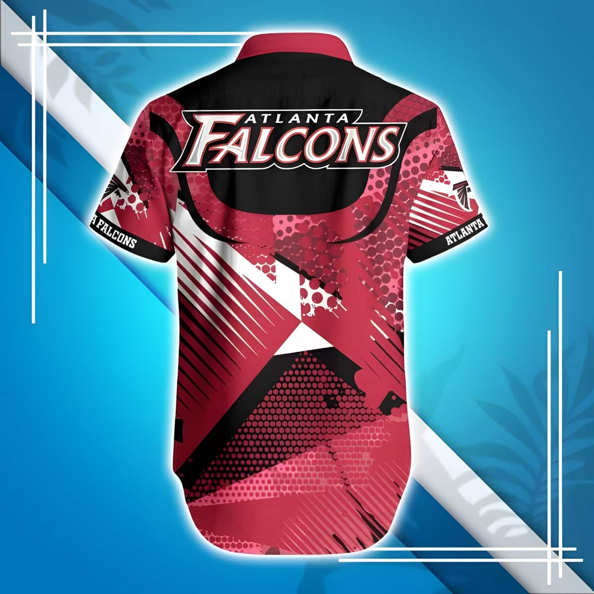 Red NFL Atlanta Falcons Hawaiian Shirt Gift For Loyal Football Fans