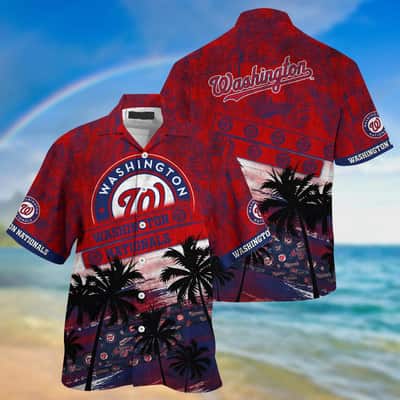 Summer Aloha Washington Nationals Hawaiian Shirt Tropical Forest Gift For MLB Fans