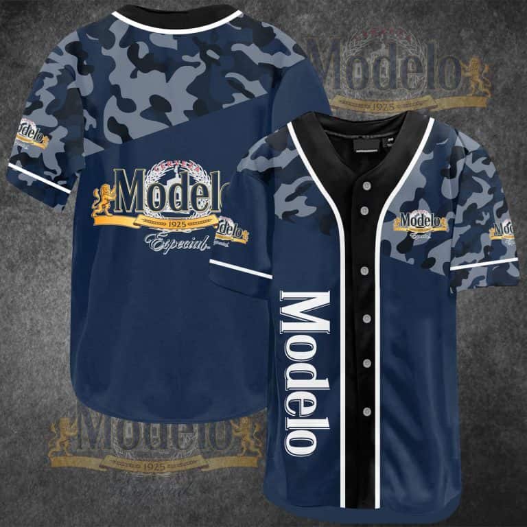 Classic Camouflage Modelo Baseball Jersey Gift For Sporty Friends