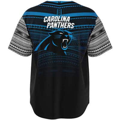 NFL Carolina Panthers Baseball Jersey Man Of God Husband Dad Panthers Fan  Gift For Him