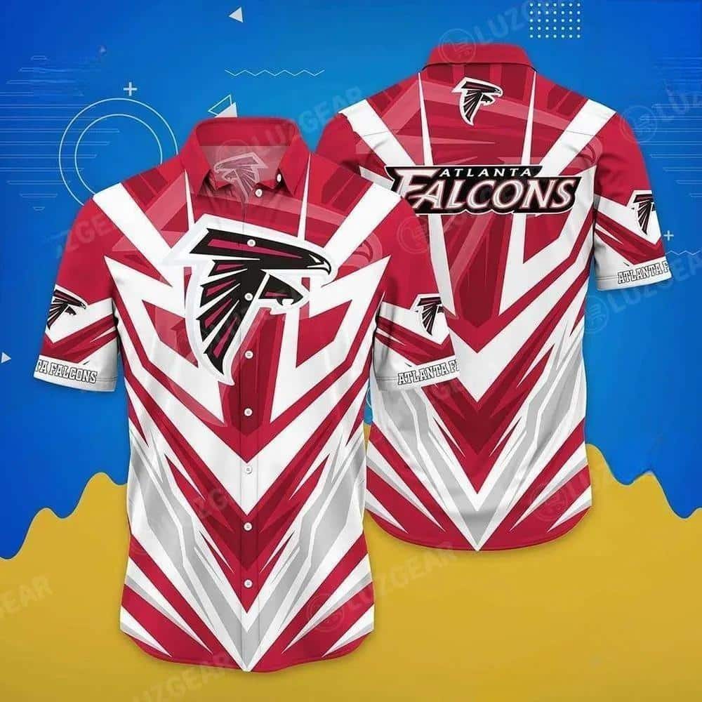 NFL Atlanta Falcons Hawaiian Shirt Baseball Theme Unique Gift For Trusty Fans