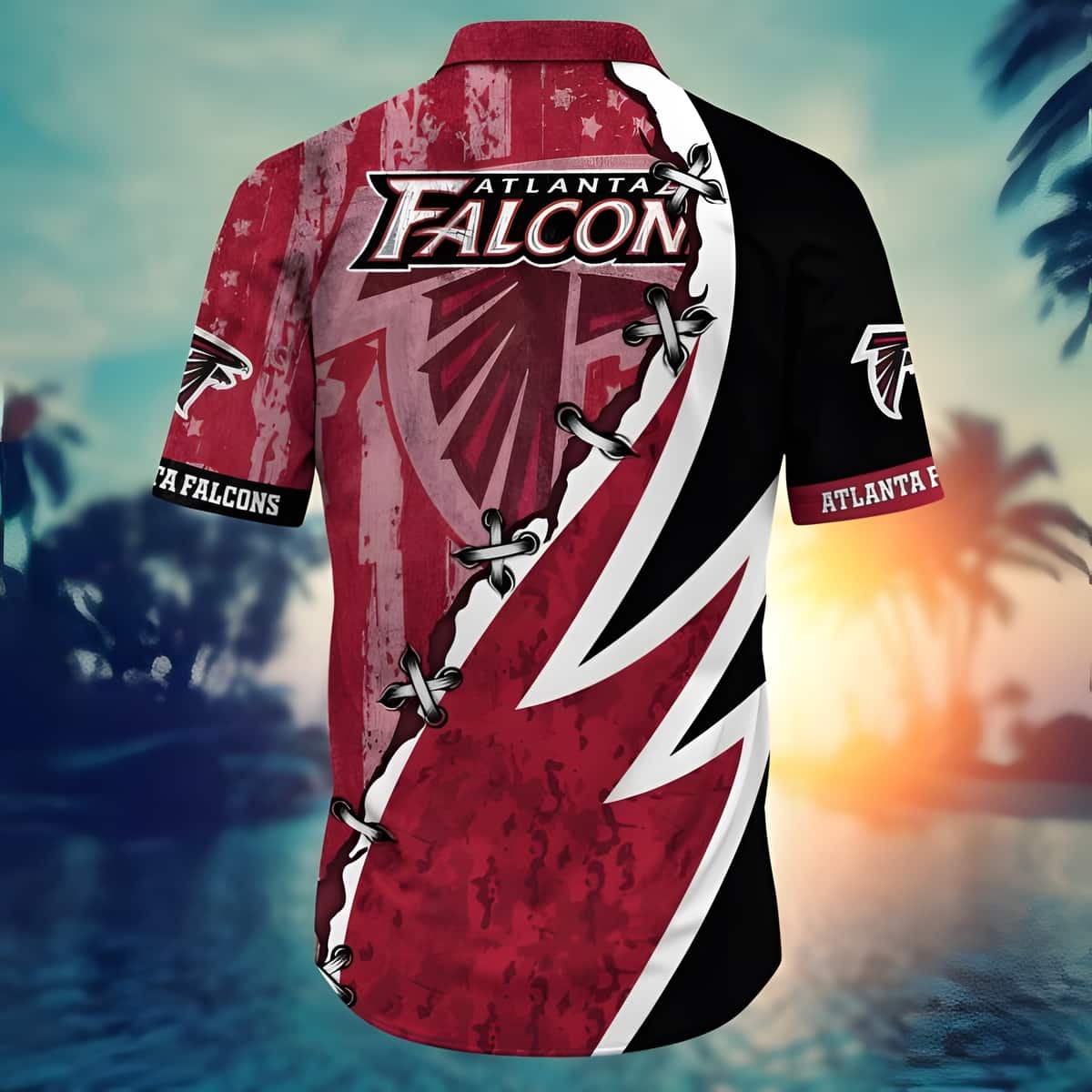 NFL Atlanta Falcons Hawaiian Shirt Grateful Dead Beach Funny Beach Gift