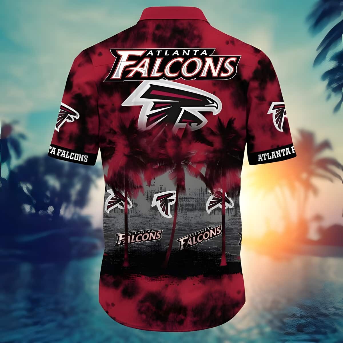 NFL Atlanta Falcons Hawaiian Shirt Aloha Template Summer Vacation Gift