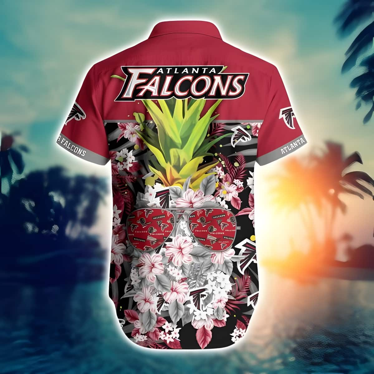 NFL Atlanta Falcons Hawaiian Shirt Cool Pineapple Summer Holiday Gift