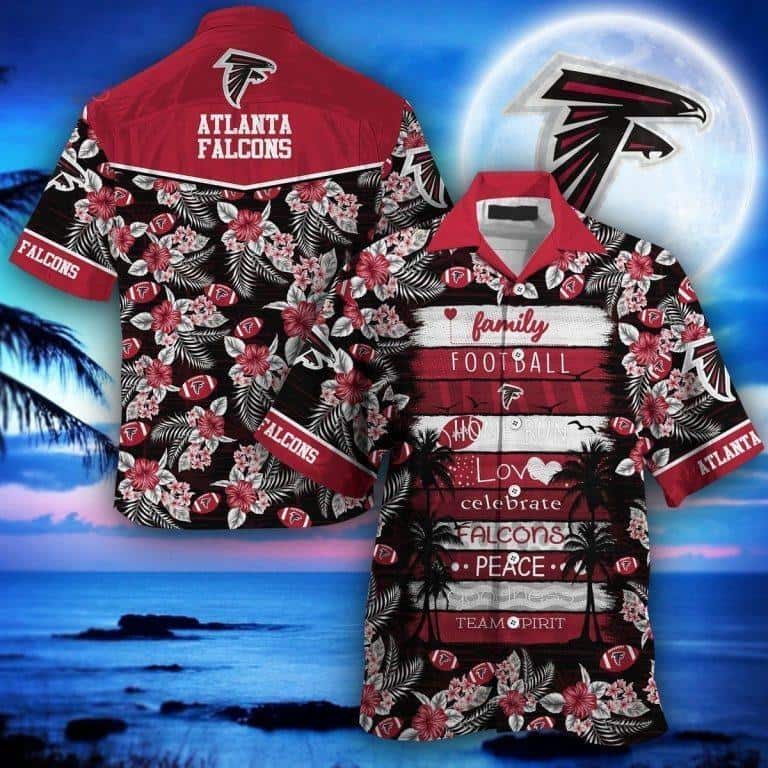 Atlanta Falcons NFL Flower Hawaiian Shirt Unique Gift For Fans