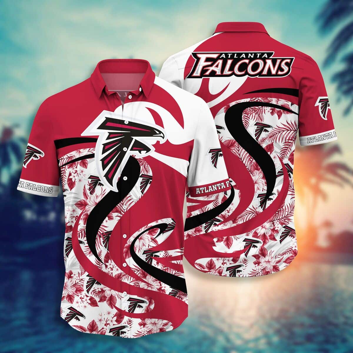 Atlanta Falcons NFL Hawaiian Shirt Warmth Aloha Shirt - Trendy Aloha