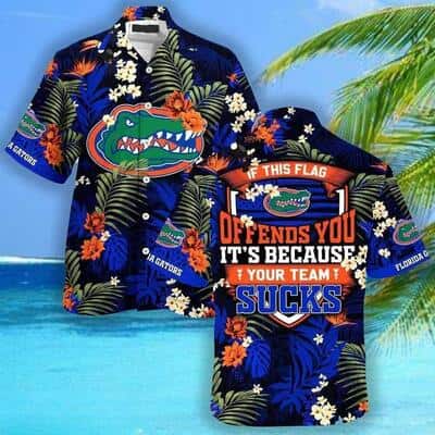 NCAA Florida Gators Hawaiian Shirt Tropical Forest Gift Ideas For Summer