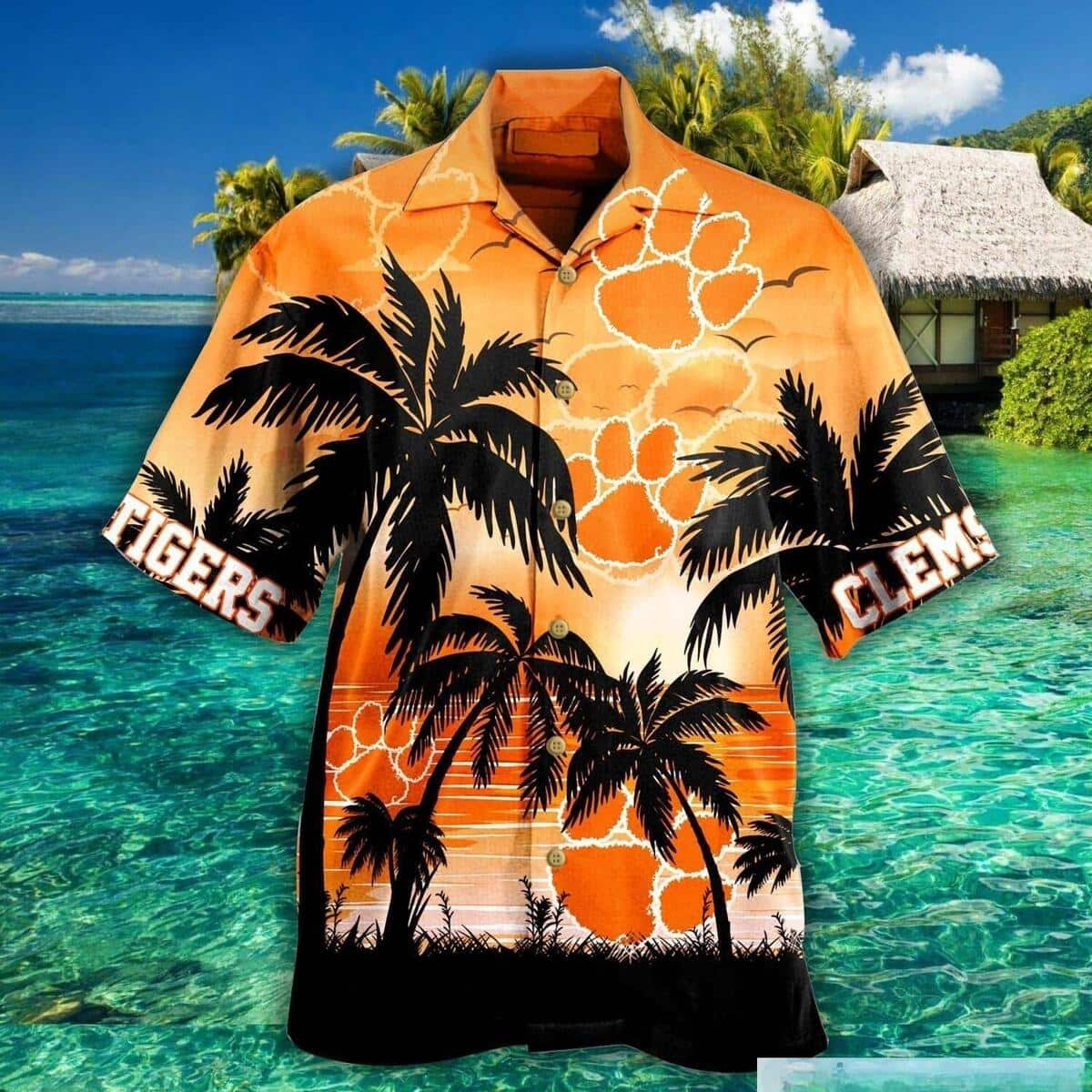 Clemson Tigers Hawaiian Shirttommy Bahama Styleperfect 