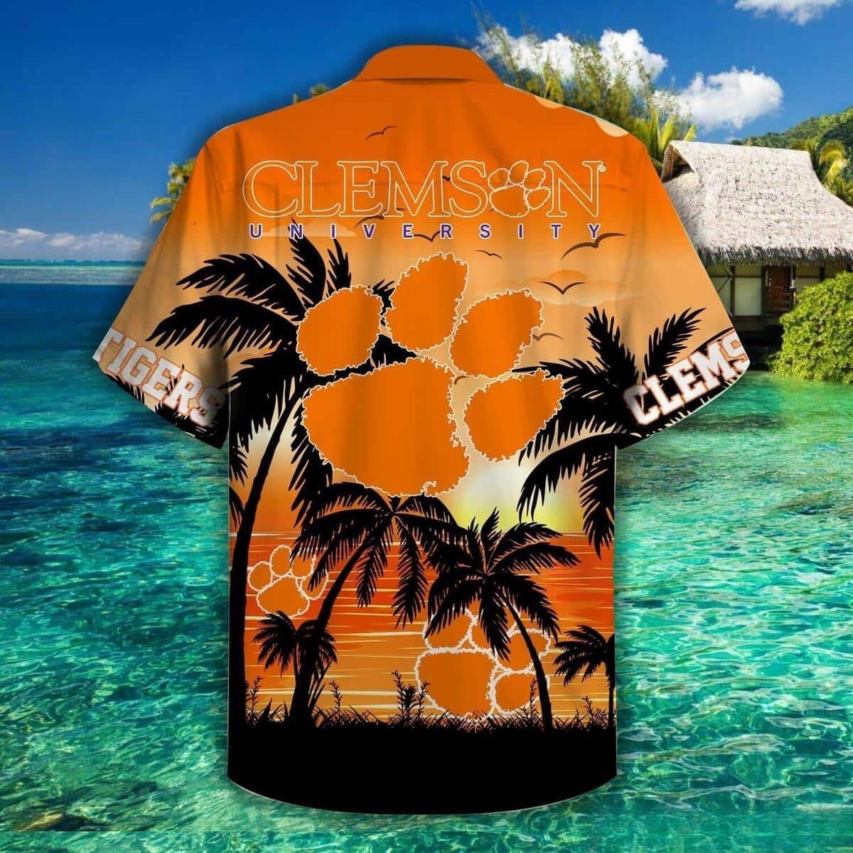 Clemson Tigers Hawaiian Shirttommy Bahama Styleperfect 