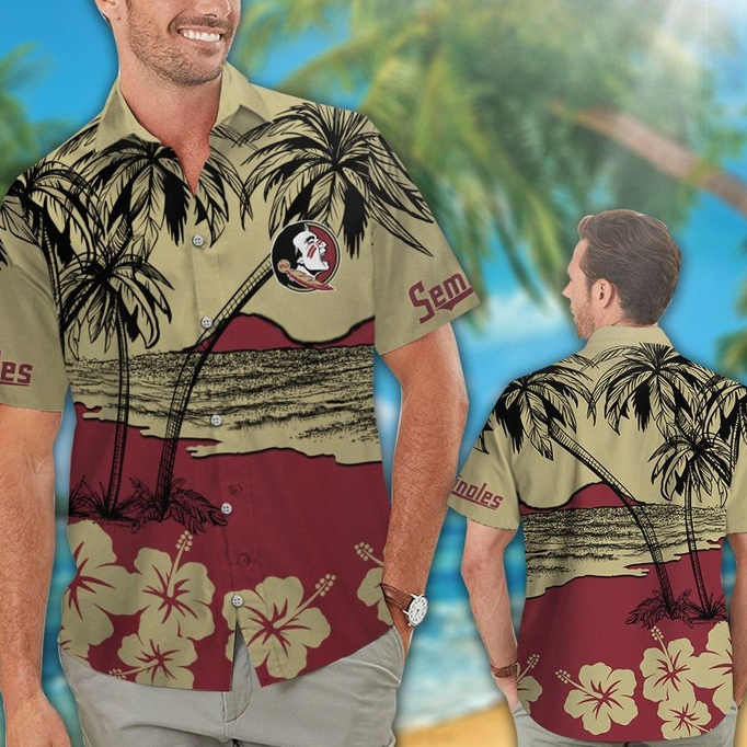 Red Aloha NCAA Ohio State Buckeyes Hawaiian Shirt Best Beach Gift - Limotees