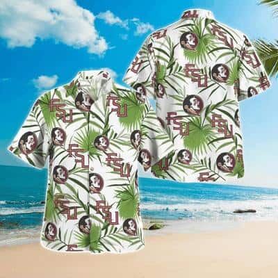 Trendy NCAA Florida State Seminoles Hawaiian Shirt Palm Leaves Gift Ideas For Summer