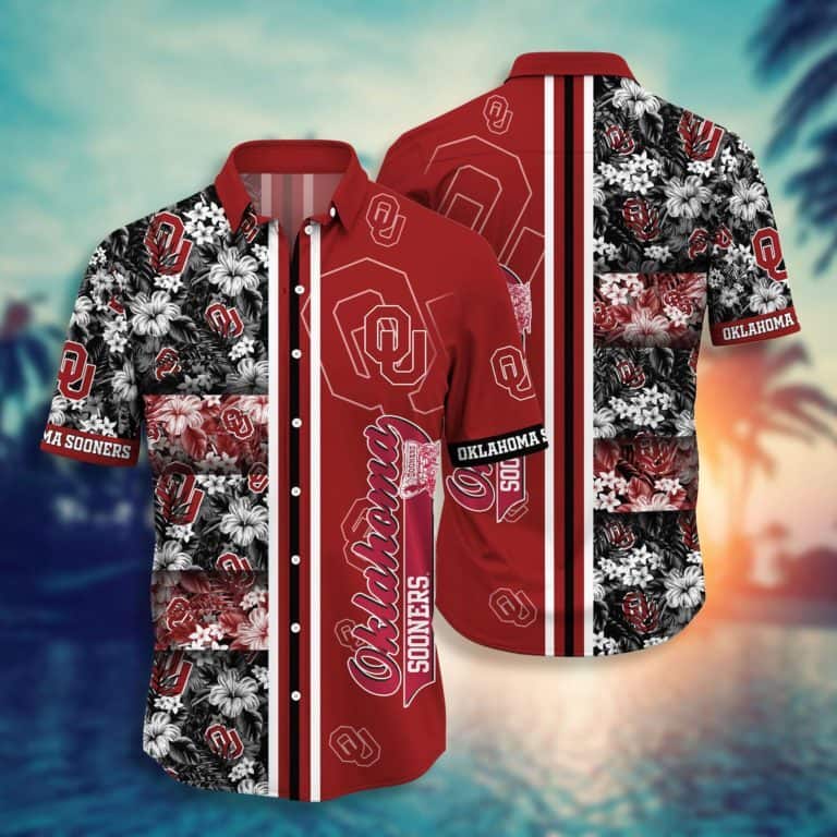 NCAA Oklahoma Sooners Hawaiian Shirt Tropical Aloha Ecosystem Gift For Grandfather
