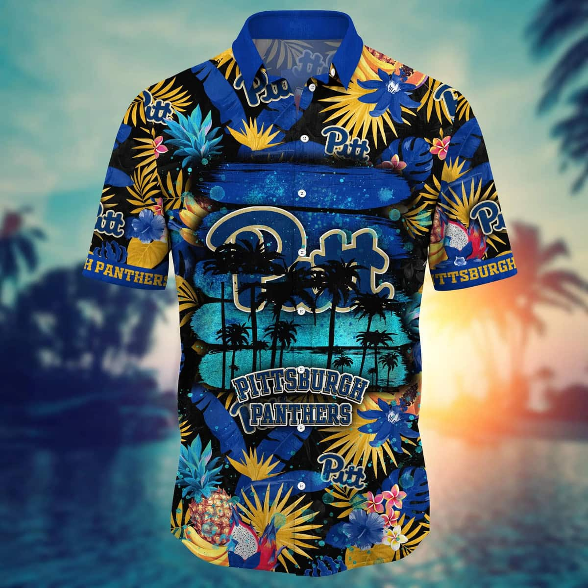 Pittsburgh Steelers Tropical Hibiscus Pattern Trending Summer Gift Hawaiian  Shirt