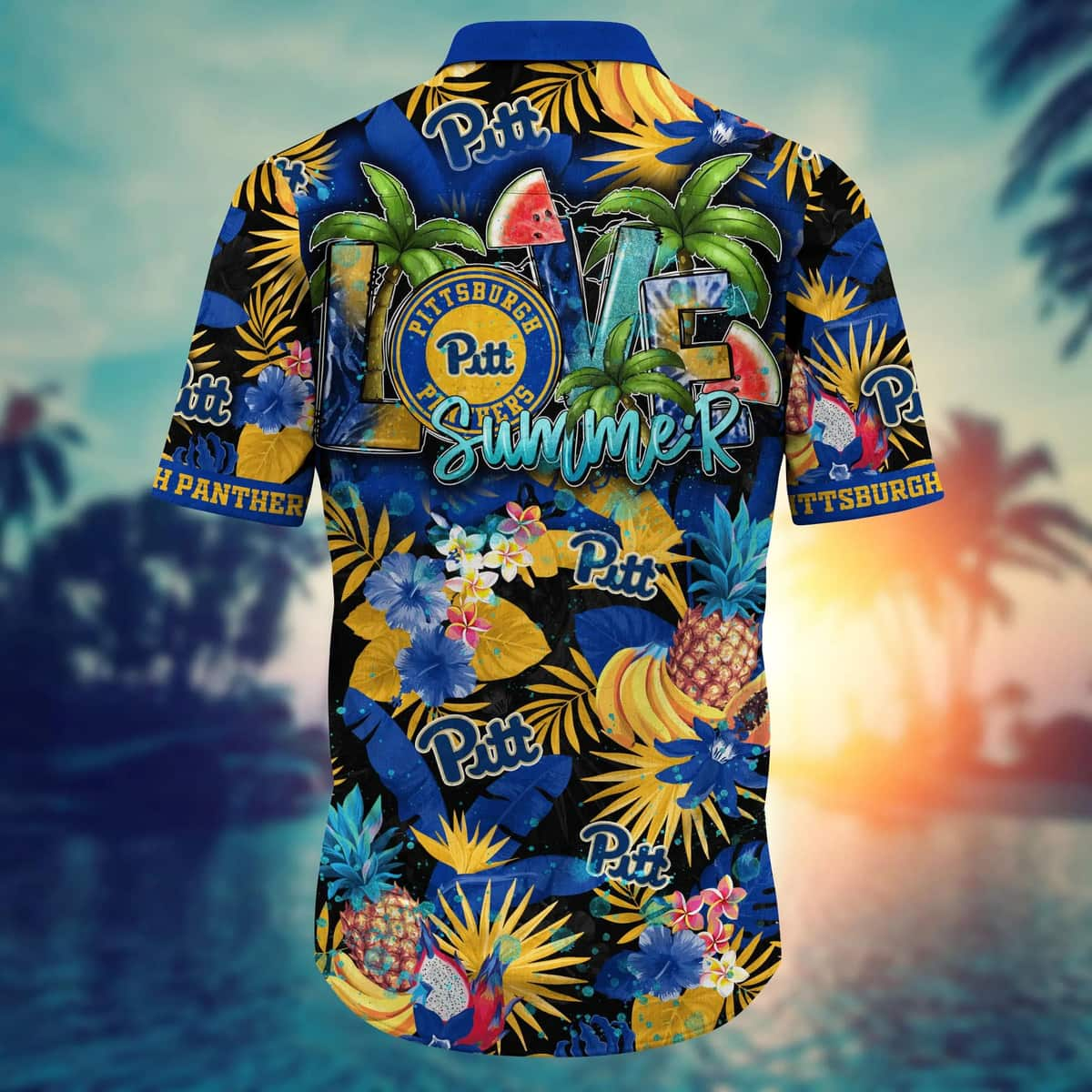 Pittsburgh Steelers Tropical Hibiscus Pattern Trending Summer Gift Hawaiian  Shirt