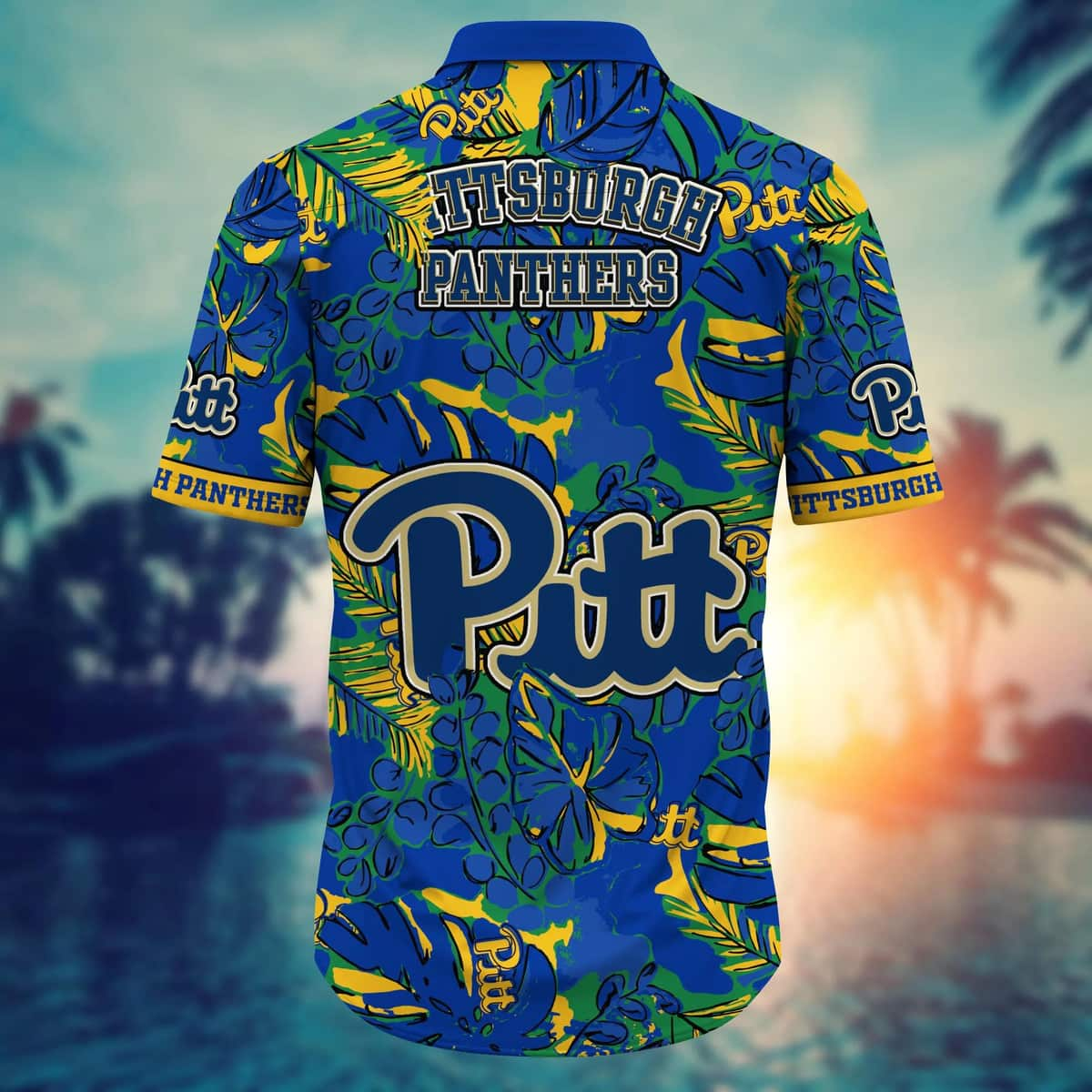 Flamingo Aloha NCAA Pitt Panthers Hawaiian Shirt Summer Beach Gift -  Limotees