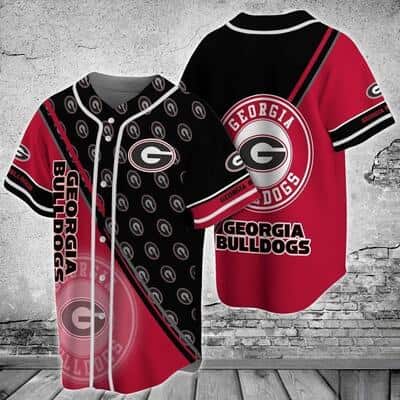 Awesome NCAA Georgia Bulldogs Baseball Jersey Gift For Dad From Son