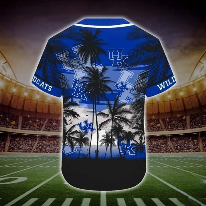 Vintage NCAA Kentucky Wildcats Baseball Jersey Palm Trees Gift For