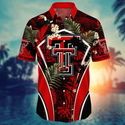 Tropical Aloha NCAA Texas Tech Hawaiian Shirt Trendy Summer Gift For Dad