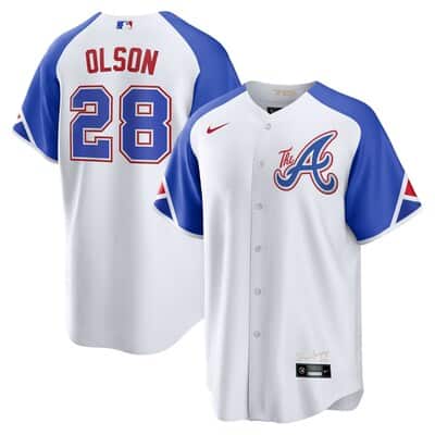 Matt Olson MLB Atlanta Braves Baseball Jersey Gift For Baseball Lovers