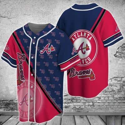 MLB Atlanta Braves Baseball Jersey Gift For Dad Who Wants Nothing
