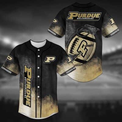 Cool NCAA Purdue Boilermakers Baseball Jersey Grenade Gift For Sport Lovers